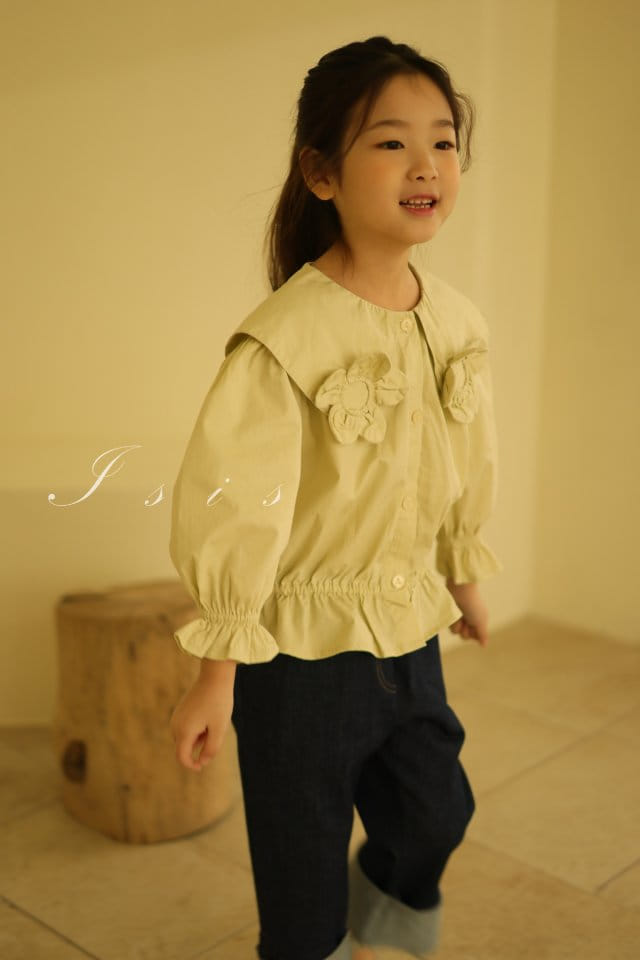 Isis - Korean Children Fashion - #designkidswear - Flower Blouse - 9