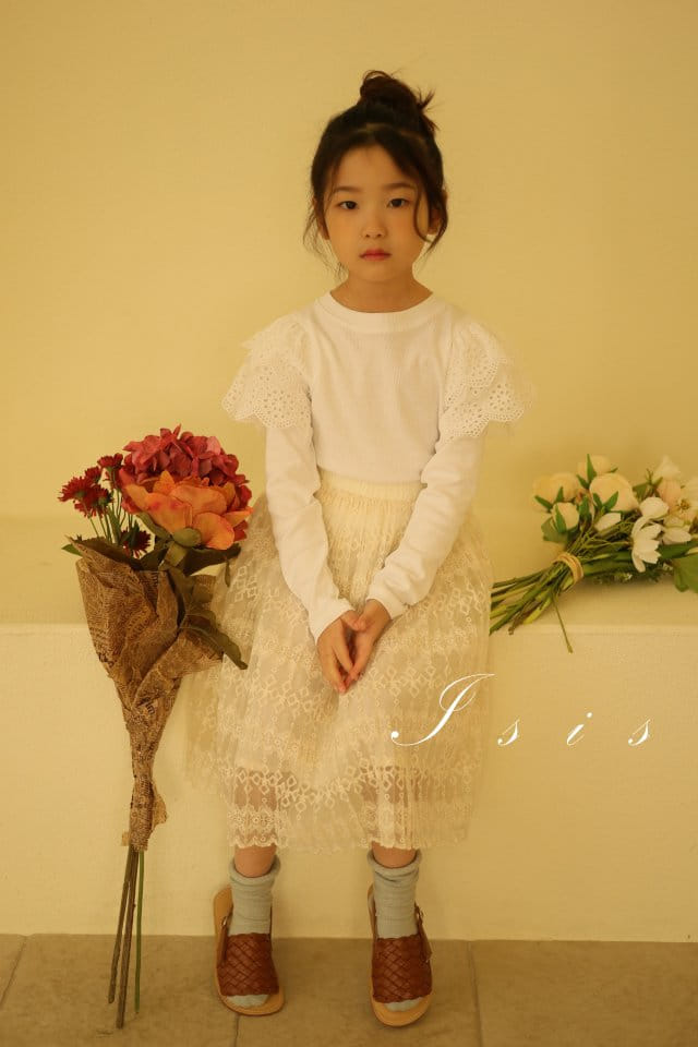Isis - Korean Children Fashion - #discoveringself - Winf Lace Tee - 9