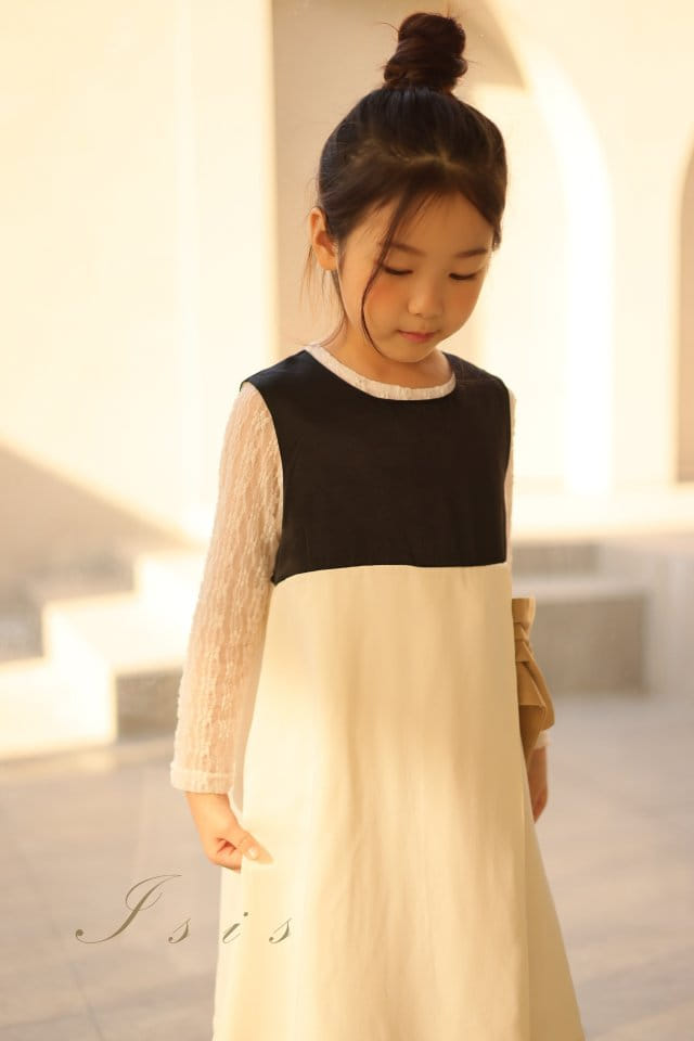 Isis - Korean Children Fashion - #fashionkids - Ribbon C One-piece - 12