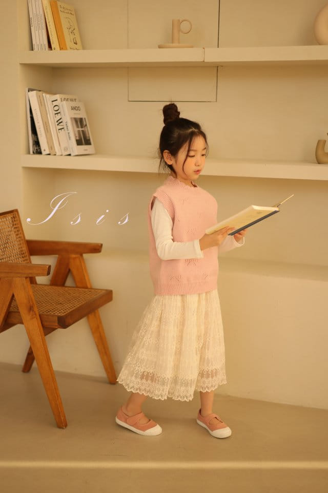 Isis - Korean Children Fashion - #kidsshorts - Ribbon Vest