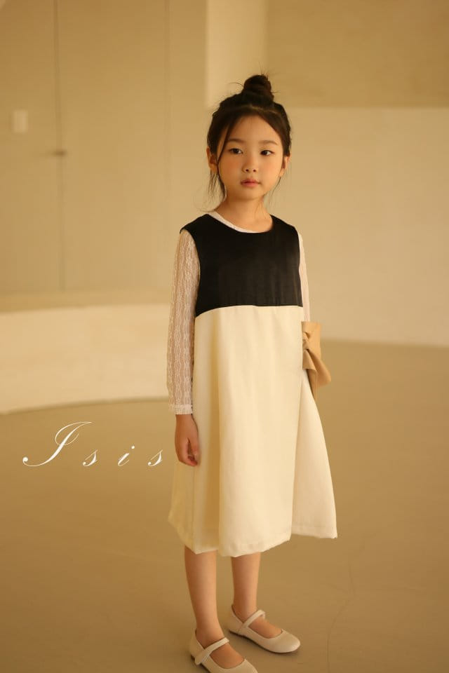Isis - Korean Children Fashion - #littlefashionista - Ribbon C One-piece