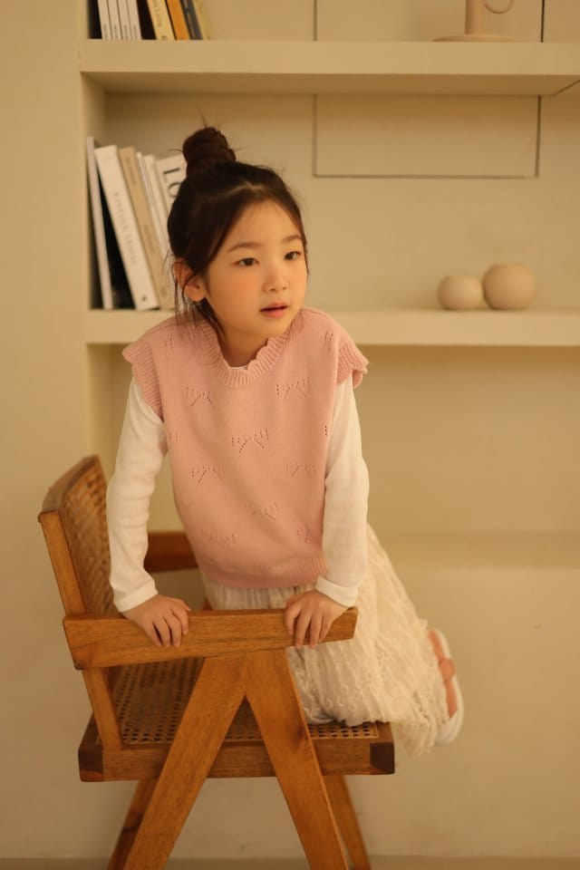 Isis - Korean Children Fashion - #magicofchildhood - Ribbon Vest - 6