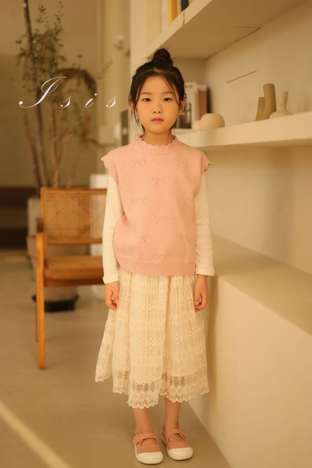 Isis - Korean Children Fashion - #minifashionista - Ribbon Vest - 7