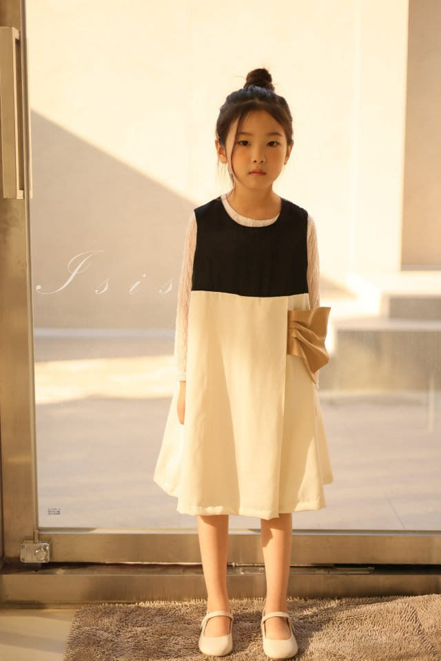 Isis - Korean Children Fashion - #minifashionista - Ribbon C One-piece - 3