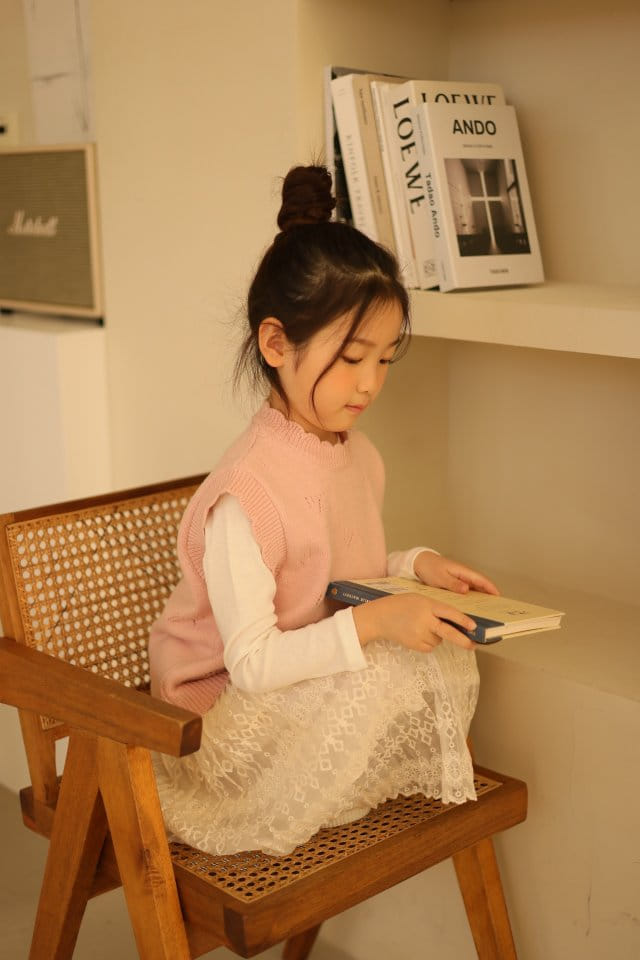 Isis - Korean Children Fashion - #prettylittlegirls - Ribbon Vest - 8