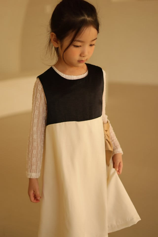 Isis - Korean Children Fashion - #minifashionista - Ribbon C One-piece - 4
