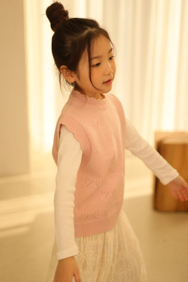 Isis - Korean Children Fashion - #stylishchildhood - Ribbon Vest - 11