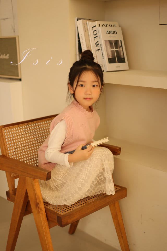 Isis - Korean Children Fashion - #todddlerfashion - Ribbon Vest - 9
