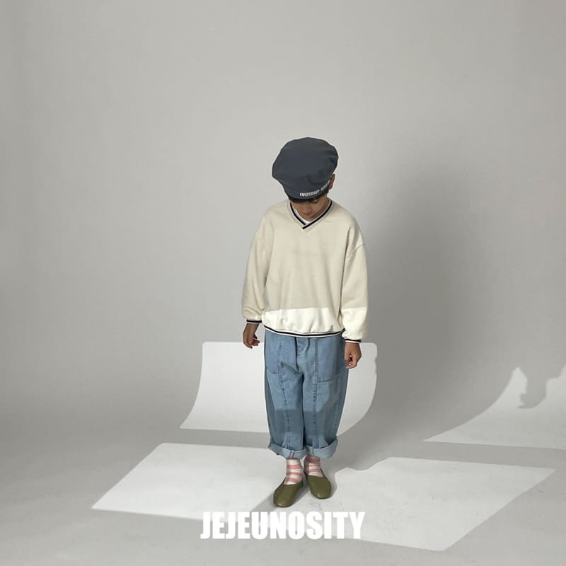 Jejeunosity - Korean Children Fashion - #childrensboutique - Hi V Neck Tee - 5
