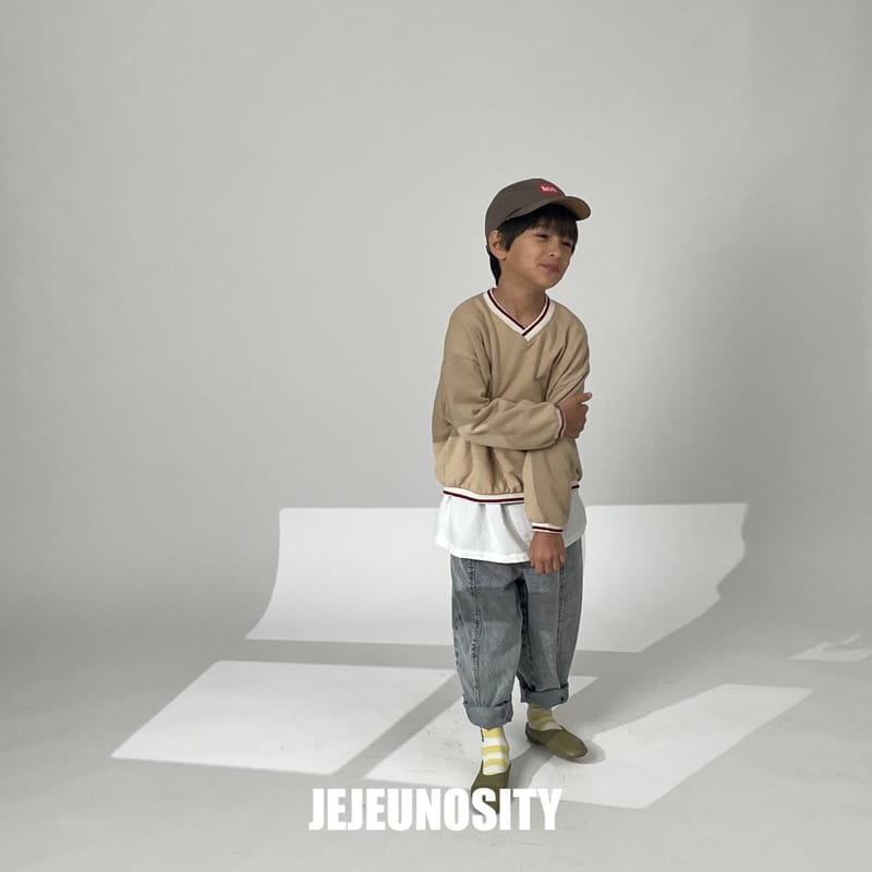 Jejeunosity - Korean Children Fashion - #kidsstore - Hi V Neck Tee - 10