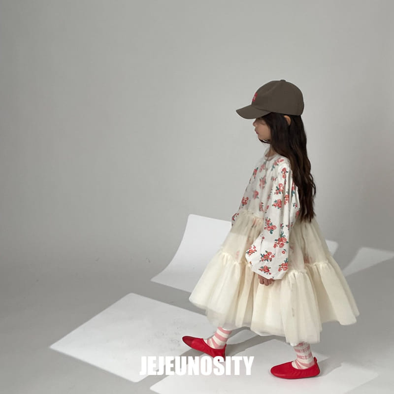Jejeunosity - Korean Children Fashion - #magicofchildhood - Mesh Yellow One-piece - 7