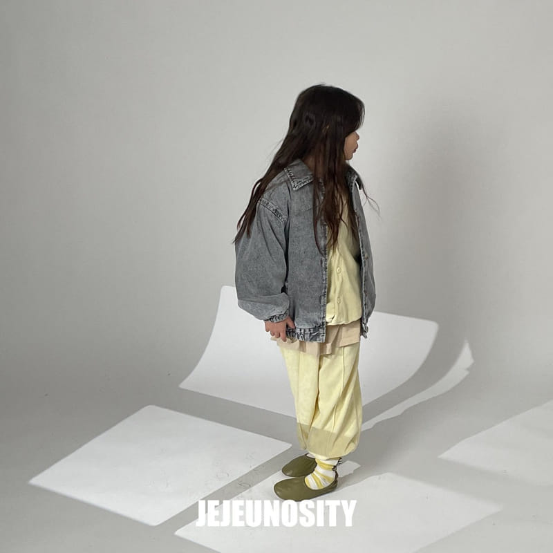 Jejeunosity - Korean Children Fashion - #minifashionista - Bor Denim Jacket - 10
