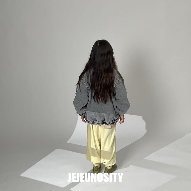 Jejeunosity - Korean Children Fashion - #todddlerfashion - Bor Denim Jacket - 12