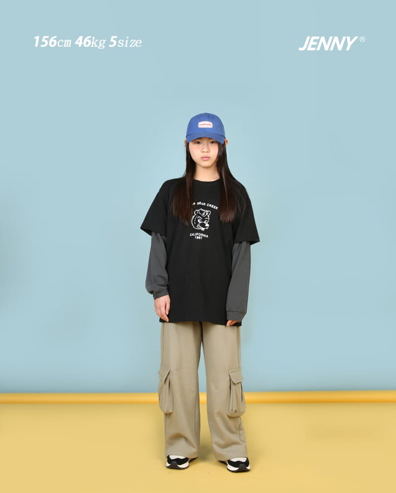 Jenny Basic - Korean Children Fashion - #discoveringself - Camp Layered Tee - 6