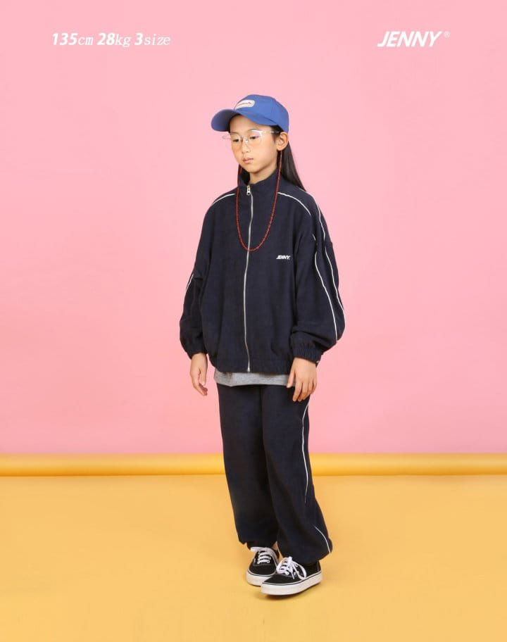 Jenny Basic - Korean Junior Fashion - #childofig - Terry Zip-up - 6