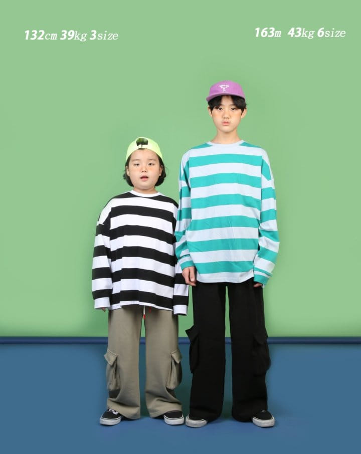 Jenny Basic - Korean Junior Fashion - #stylishchildhood - 89 Stripes Tee - 4