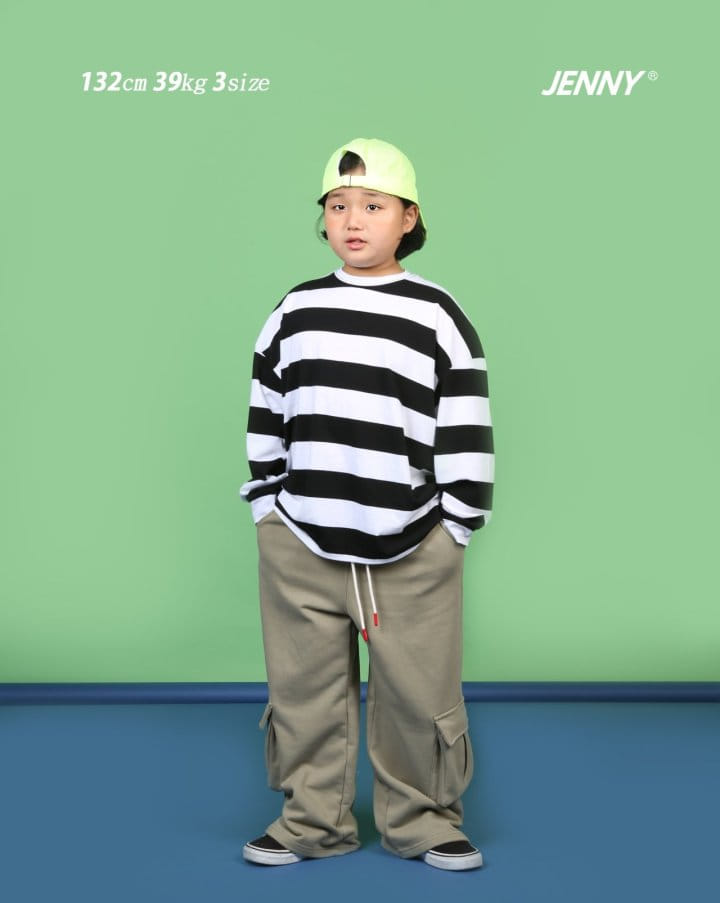 Jenny Basic - Korean Junior Fashion - #childrensboutique - 89 Stripes Tee - 5
