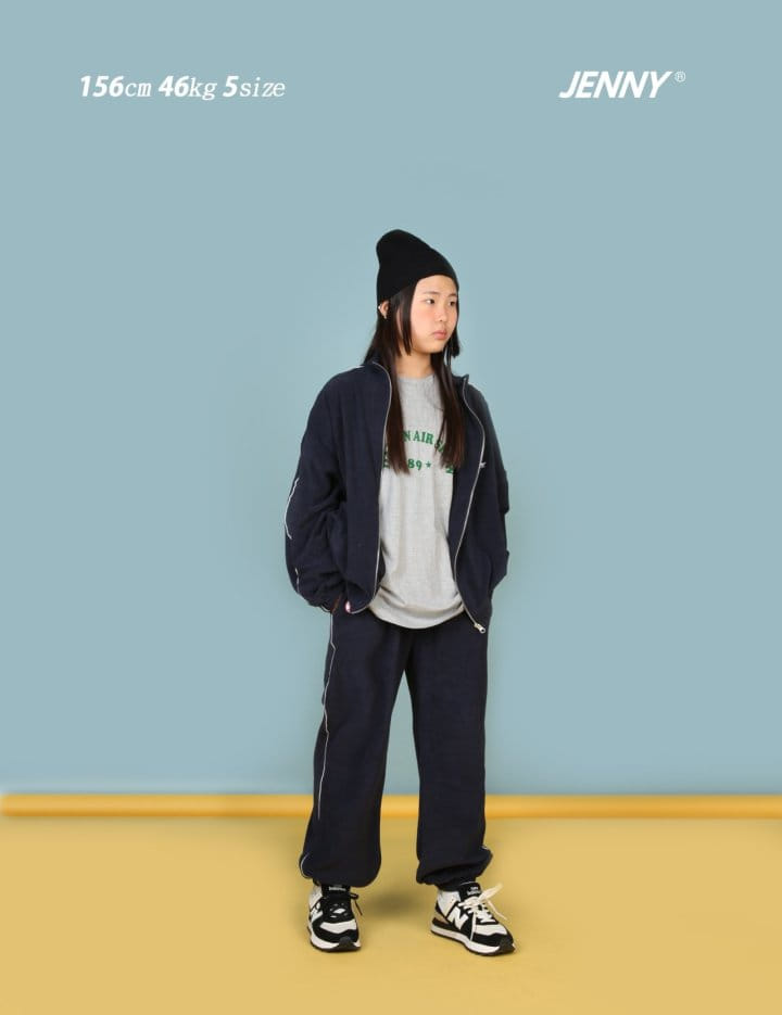 Jenny Basic - Korean Junior Fashion - #designkidswear - Terry Zip-up - 8