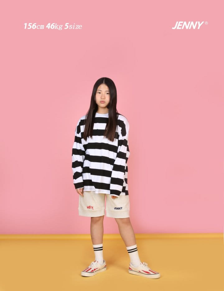 Jenny Basic - Korean Junior Fashion - #designkidswear - 89 Stripes Tee - 6
