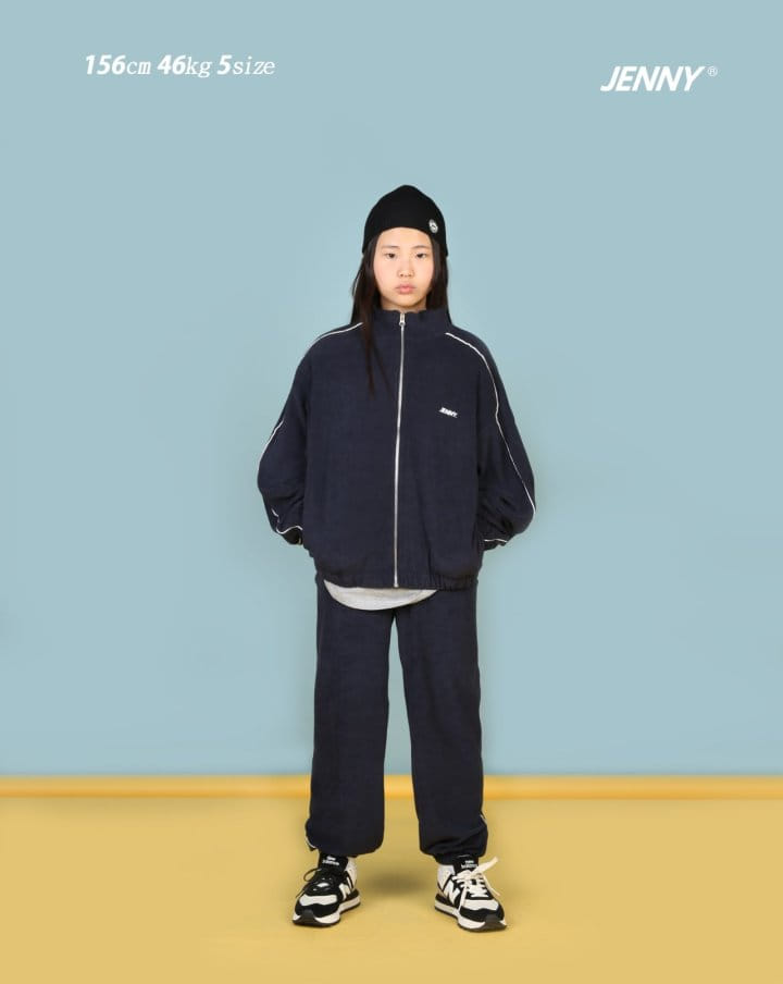 Jenny Basic - Korean Junior Fashion - #discoveringself - Terry Zip-up - 9
