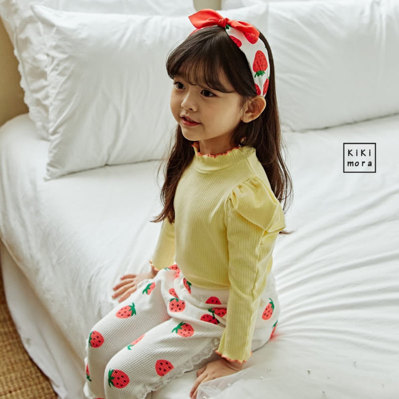 Kikimora - Korean Children Fashion - #Kfashion4kids - Berry Terry Tee - 8
