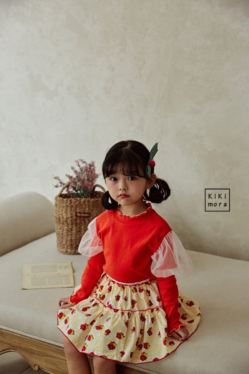 Kikimora - Korean Children Fashion - #Kfashion4kids - Sleeve Mesh Tee - 12