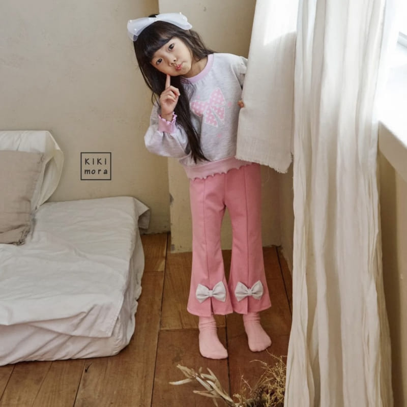Kikimora - Korean Children Fashion - #childofig - Ribbon Paint Sweatshirt - 2