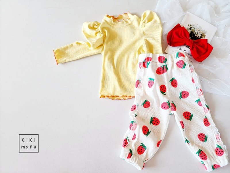 Kikimora - Korean Children Fashion - #designkidswear - Strawberry Pants