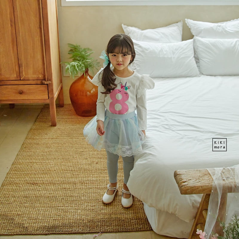 Kikimora - Korean Children Fashion - #designkidswear - Unicorn Skirt Leggings - 8
