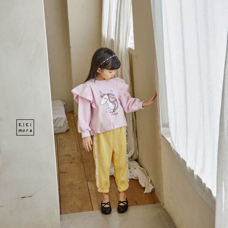 Kikimora - Korean Children Fashion - #designkidswear - Waffle Pants - 4