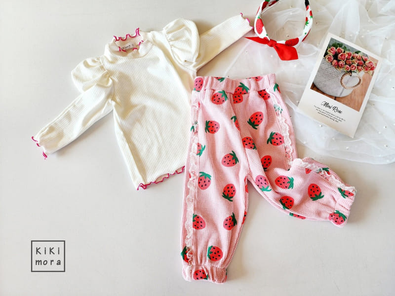 Kikimora - Korean Children Fashion - #discoveringself - Strawberry Pants - 2