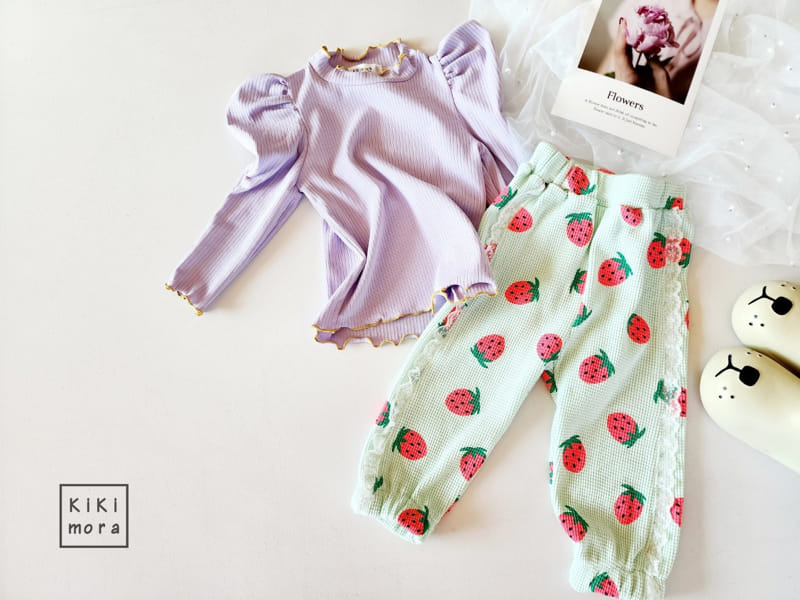 Kikimora - Korean Children Fashion - #fashionkids - Strawberry Pants - 3