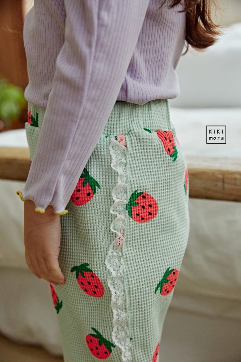 Kikimora - Korean Children Fashion - #fashionkids - Strawberry Pants - 4
