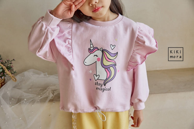 Kikimora - Korean Children Fashion - #kidsshorts - Unicorn Sweatshirt - 4