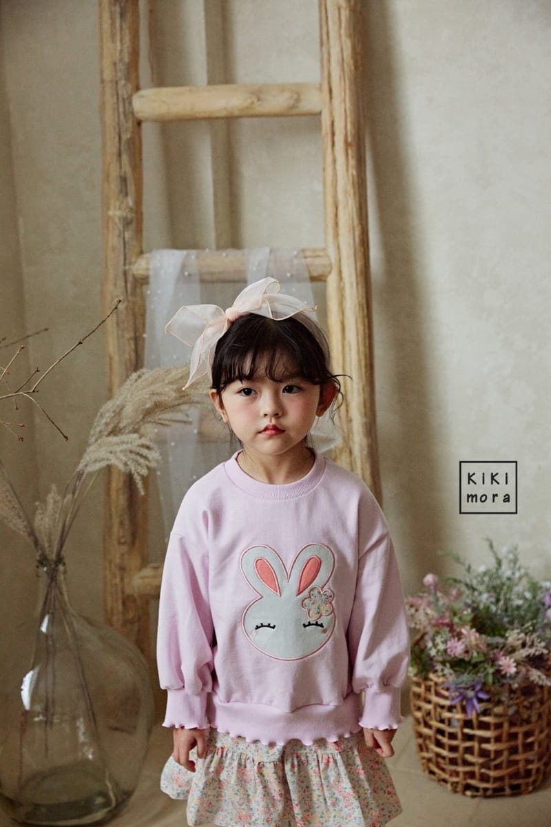 Kikimora - Korean Children Fashion - #kidsstore - Flower Rabbit One-piece - 6