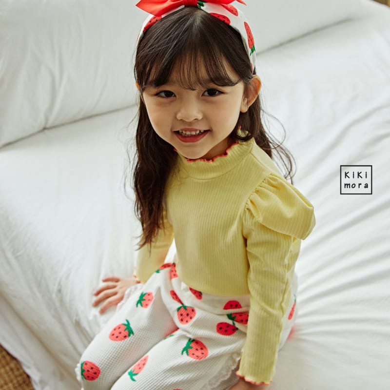 Kikimora - Korean Children Fashion - #kidzfashiontrend - Berry Terry Tee - 7