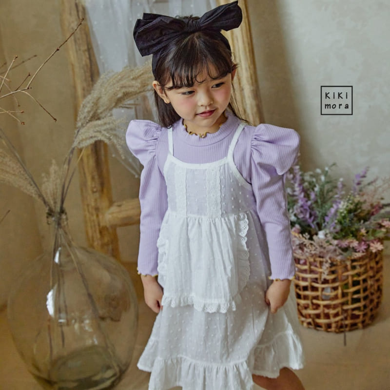 Kikimora - Korean Children Fashion - #prettylittlegirls - String Sleeveless one-piece - 9