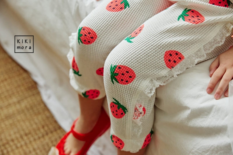 Kikimora - Korean Children Fashion - #todddlerfashion - Strawberry Pants - 12
