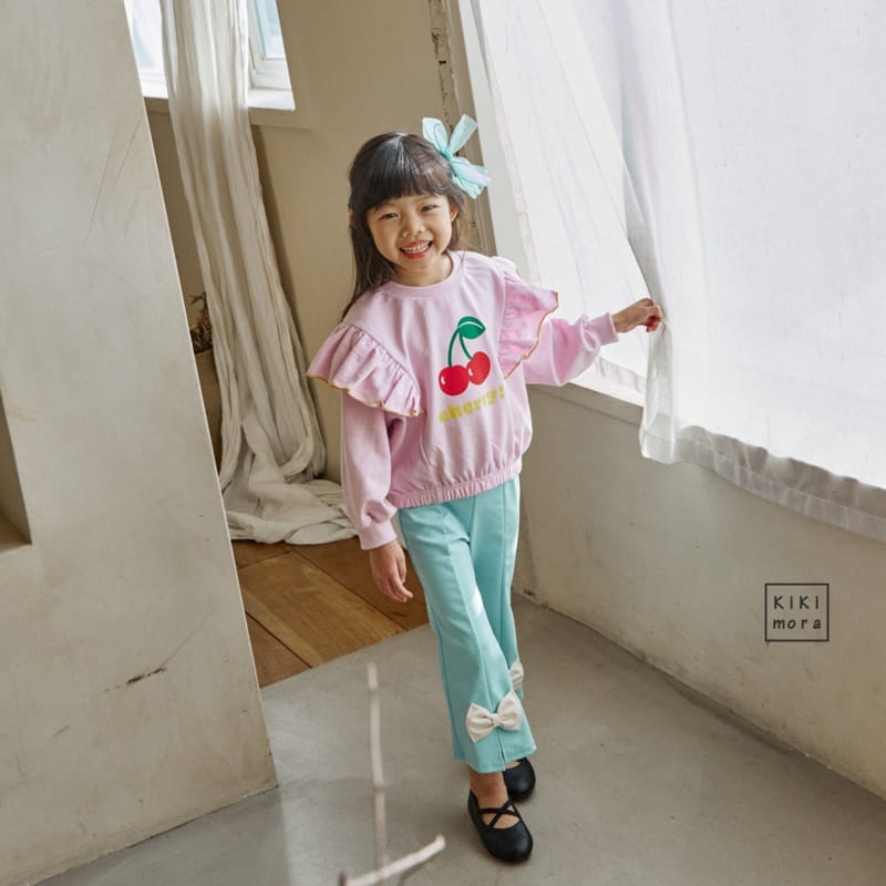 Kikimora - Korean Children Fashion - #toddlerclothing - Ribbon Pants - 9