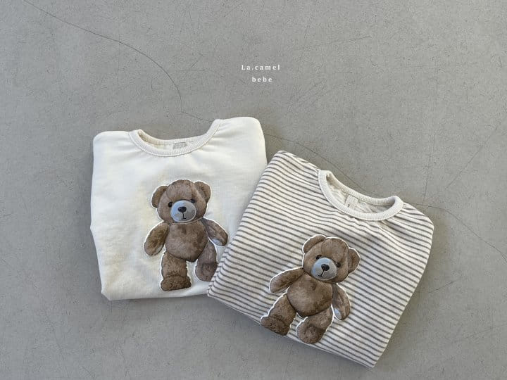 La Camel - Korean Baby Fashion - #babyfever - Teddy Bodysuit - 8