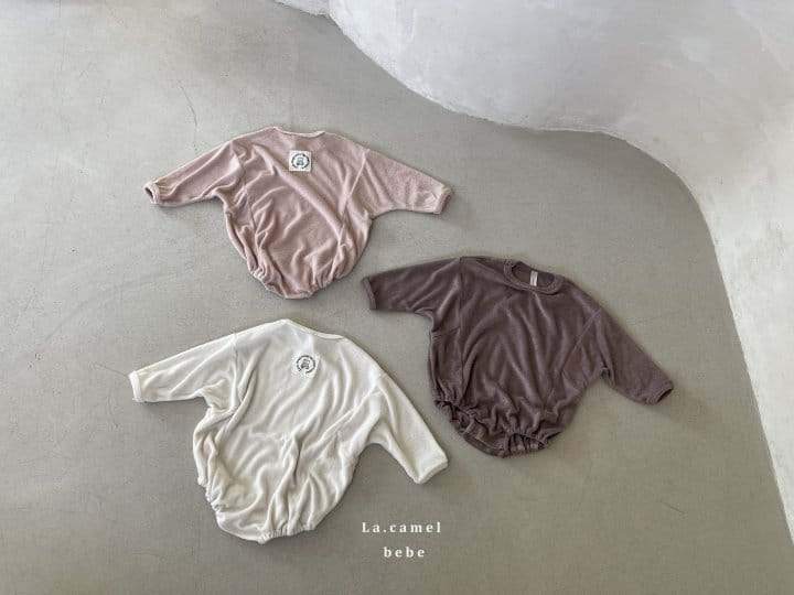 La Camel - Korean Baby Fashion - #babyoninstagram - Latte Bodysuit - 8