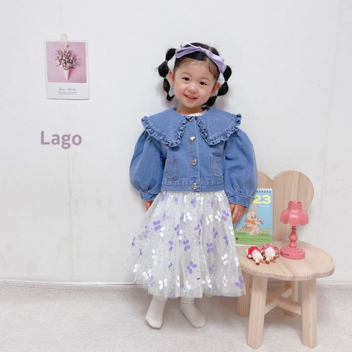 Lago - Korean Children Fashion - #Kfashion4kids - Pure Mesh Skirt Leggings - 8
