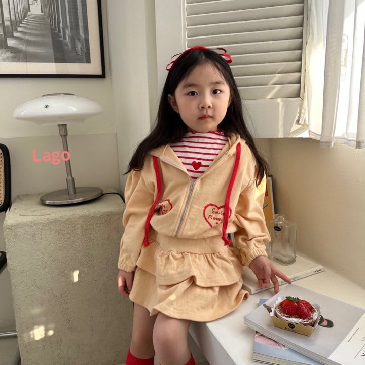 Lago - Korean Children Fashion - #kidzfashiontrend - Loty Hoody Zip-up - 4