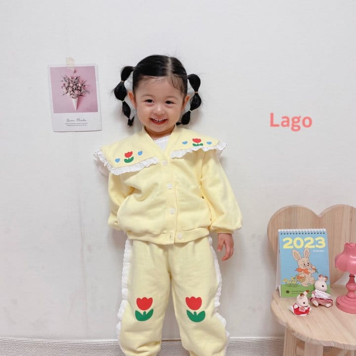 Lago - Korean Children Fashion - #Kfashion4kids - Lucy Cape Cardigan - 7