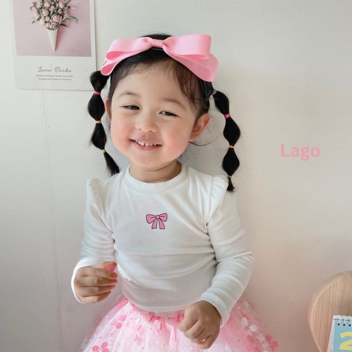 Lago - Korean Children Fashion - #childofig - Ribbon Tee - 9