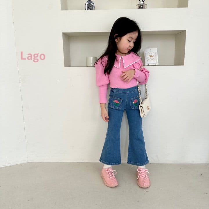 Lago - Korean Children Fashion - #childofig - Charlotte Lace Tee - 5