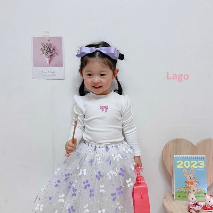 Lago - Korean Children Fashion - #designkidswear - Ribbon Tee - 11