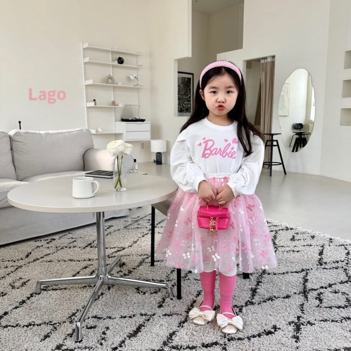 Lago - Korean Children Fashion - #discoveringself - Barbie Sweatshirt - 10