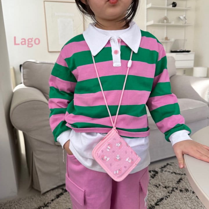 Lago - Korean Children Fashion - #designkidswear - Pay Collar Tee - 4
