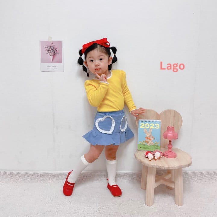 Lago - Korean Children Fashion - #fashionkids - Cellin Lace Tee - 10
